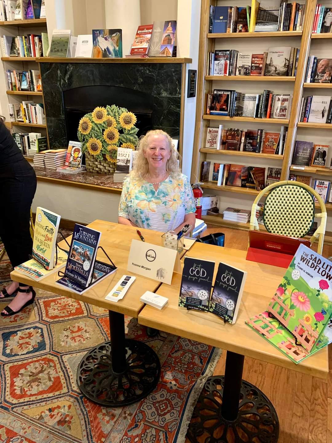Yvonne M. Morgan, 4RV Publishing author, May 15 book signing at FullCircle Books, Oklahoma City