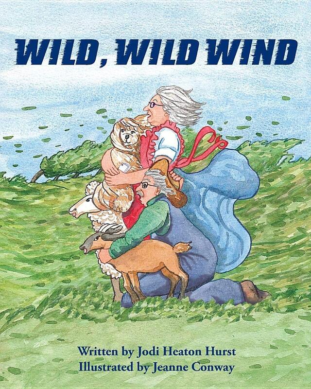 WILD, WILD WIND by Jodi Heaton Hurst, illustrated by Jeanne Conway, published by 4RV Publishing, 2D front cover
