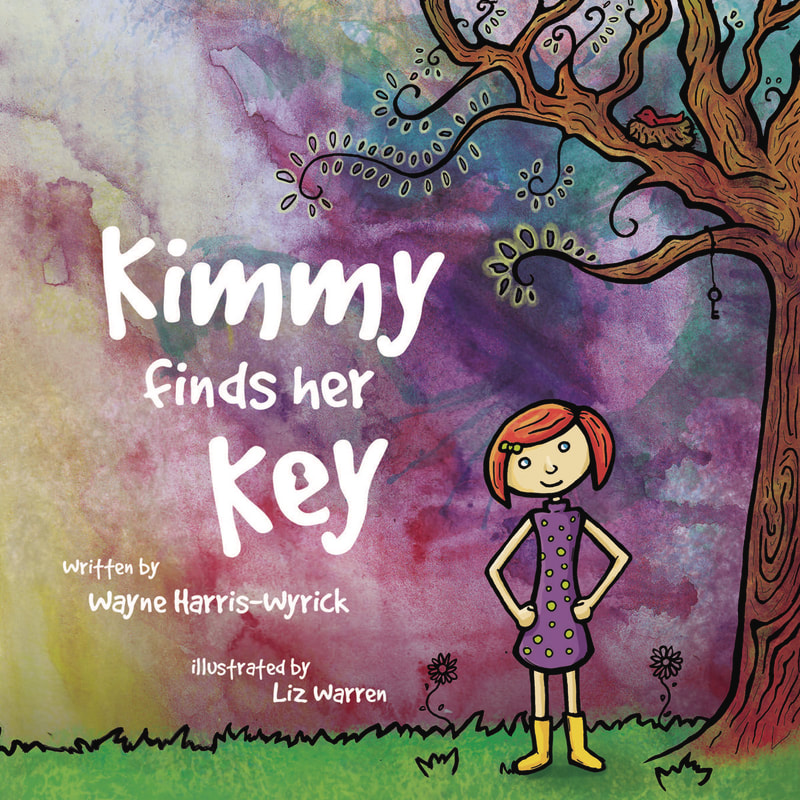 'Kimmy Finds Her Key' by Wayne Harris-Wyrick & 4RV Publishing, illustrated by Liz Warren (2D cover)
