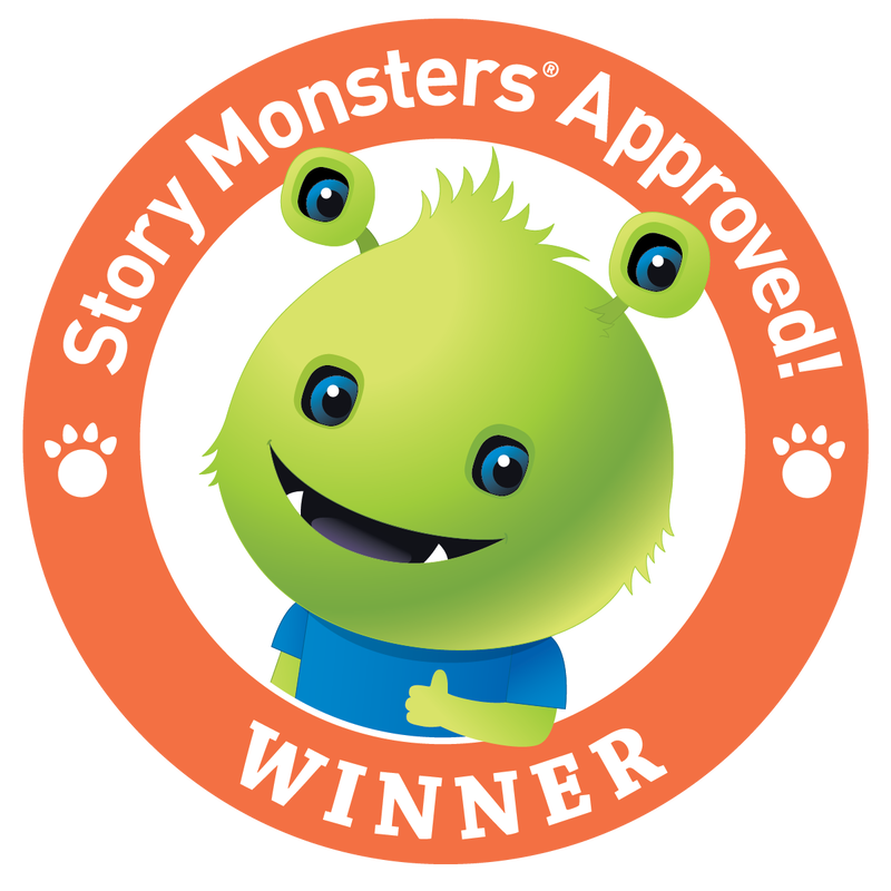 Story Monsters Approved! seal - The Sad Little Wildflower by Yvonne M Morgan & 4RV Publishing (award promo image)