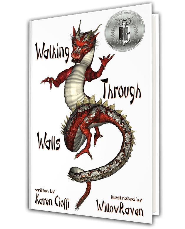 Walking Through Walls,  by Karen Cioffi & 4RV Publishing, illustrated by Aidana WillowRaven (promo gif)